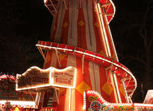 The helter skelter in Winter Wonderland, Hyde Park London