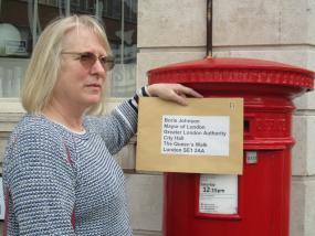 Tricia Bamford addressed a letter to Boris earlier this week