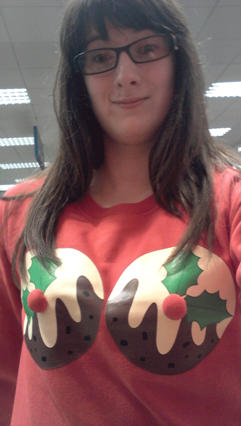 The Saucy Christmas Jumper