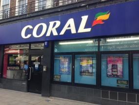 A betting shop in Kingston