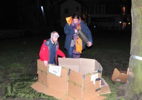 Neil Bond and Catherine Freeman at Kingston's Sleep Easy 2013