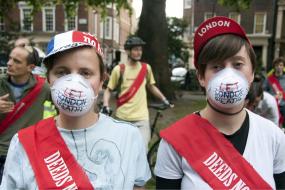 Air Pollution Protestors