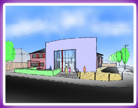 Artists impression of the proposed community centre