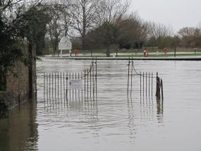 The River Thames at Portsmouth Road, Kingston