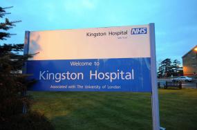 Woman hit outside Kingston Hospital