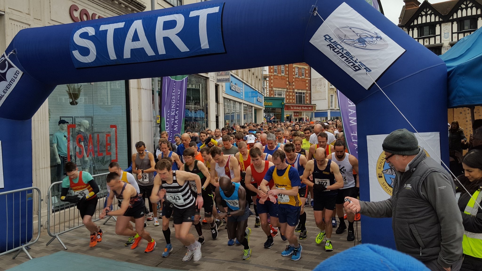 South-west Londoners run for the spring half marathon in Kingston