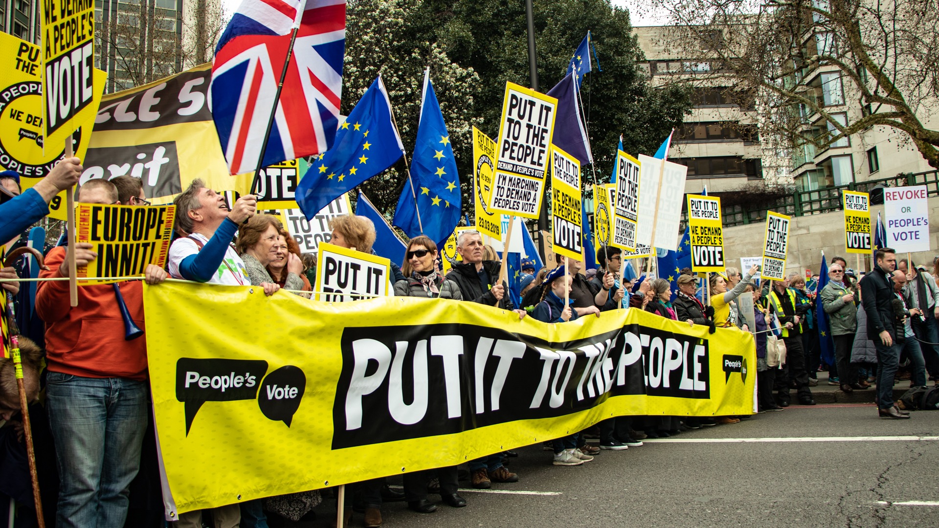 In Pictures: One million descend on London to march for a People’s Vote on Brexit