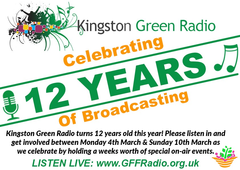 Kingston Green Radio celebrates birthday with live events