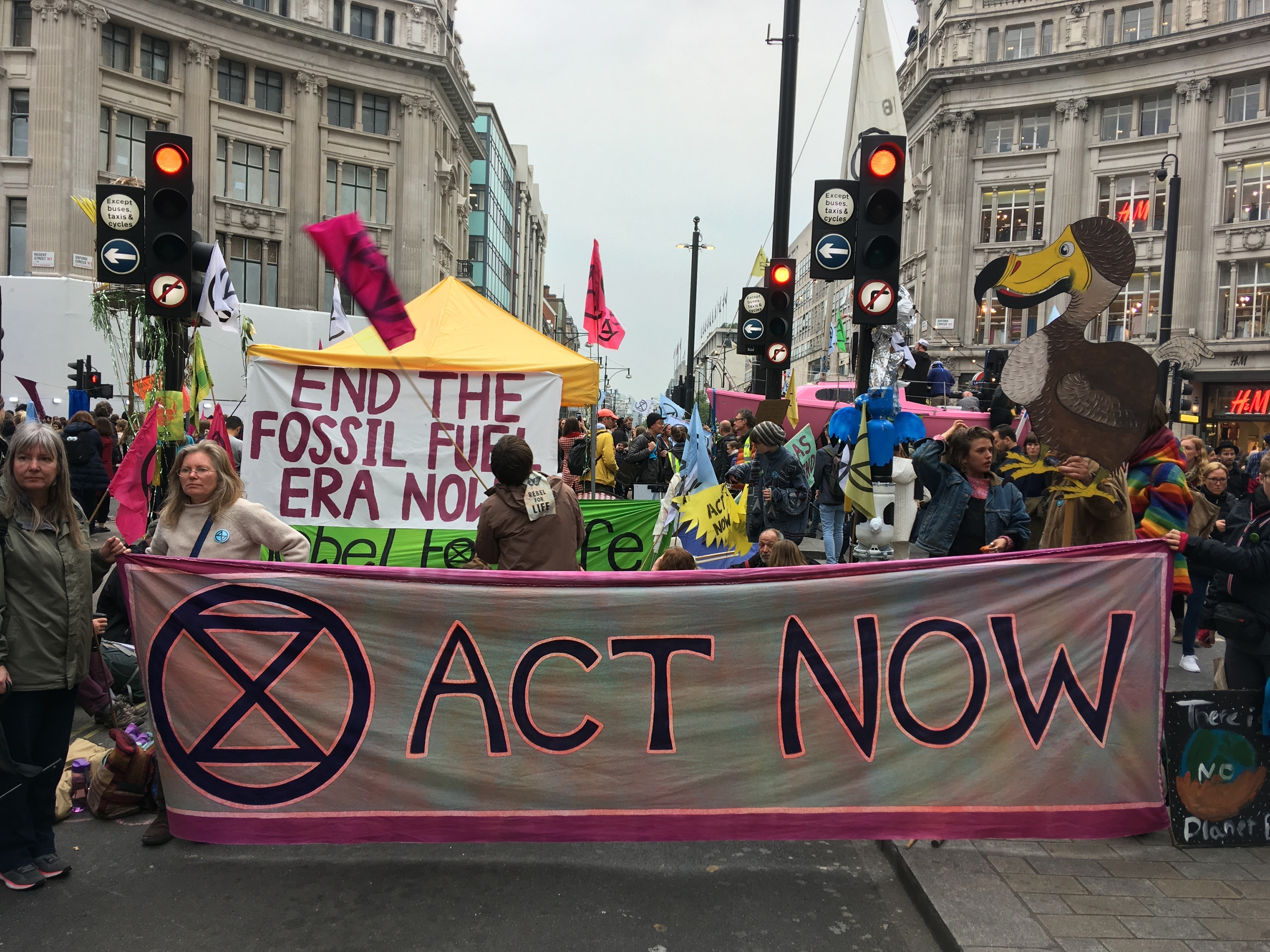 Extinction Rebellion protesters to occupy London “until our demands are met”