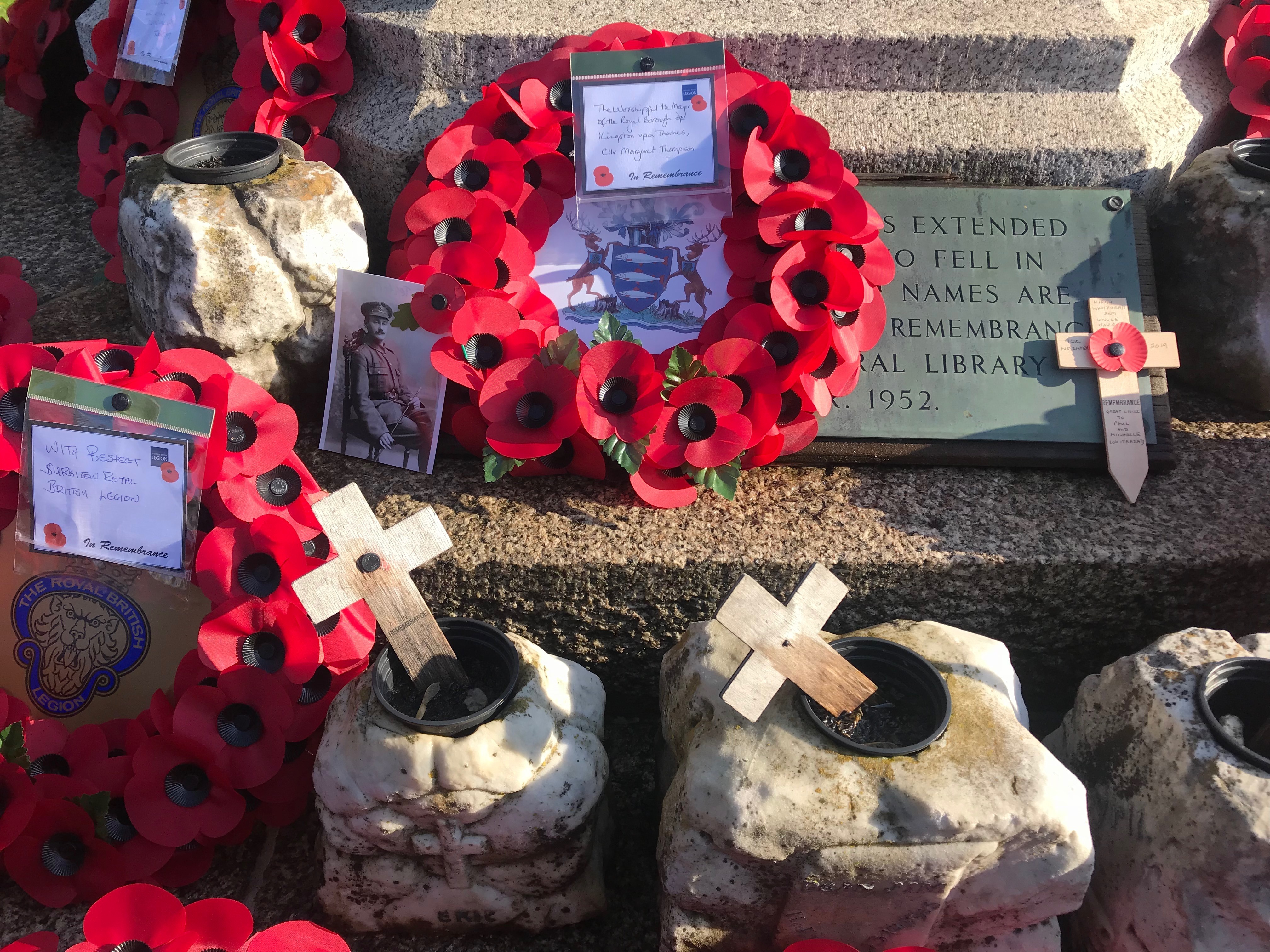 We will remember them: Kingston locals mark Remembrance Sunday