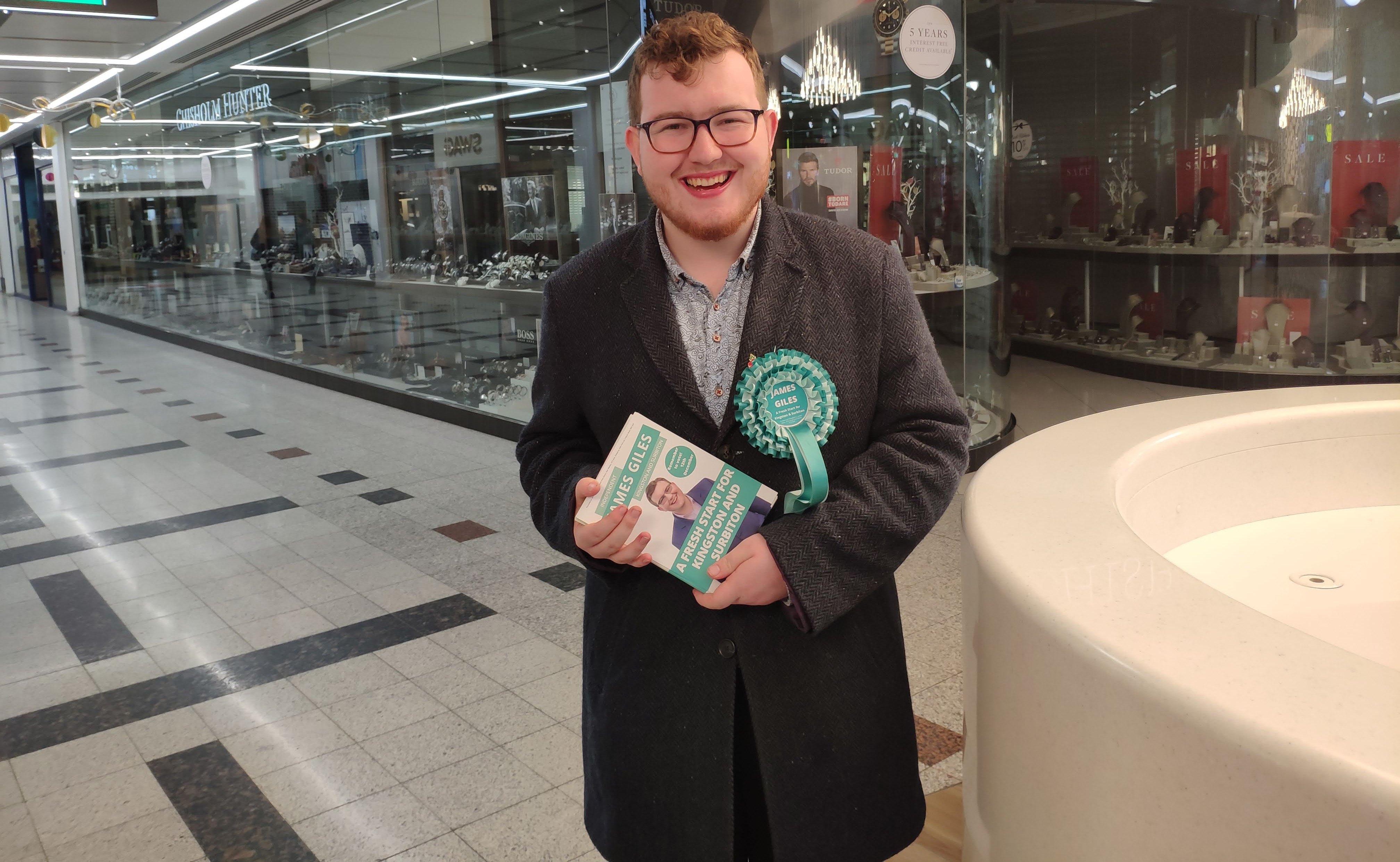 Kingston’s teenage election candidate says he’s “in it to win it”