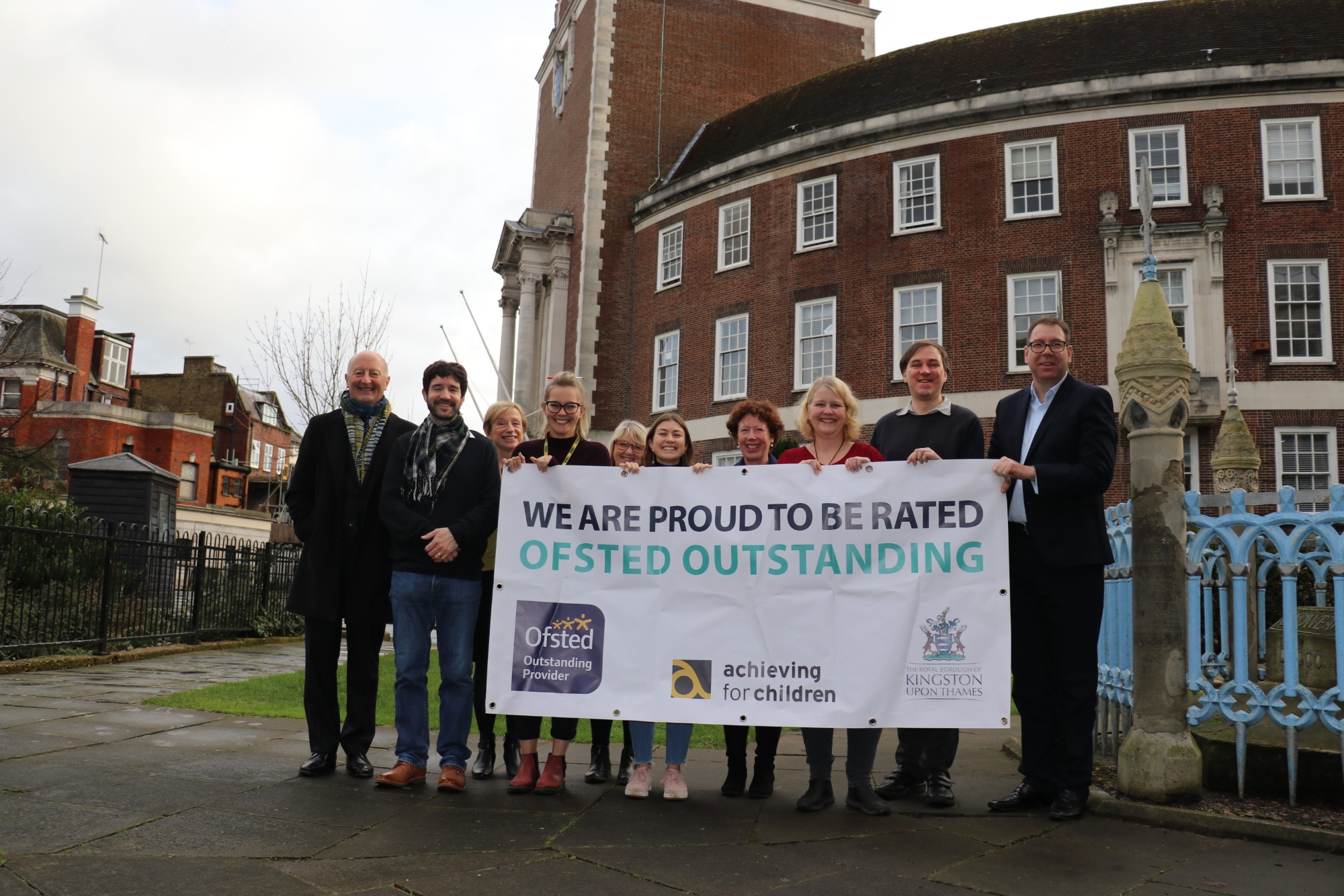 Kingston Council’s children’s services awarded “outstanding” by Ofsted