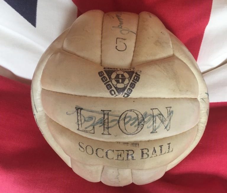 Football signed by Tottenham legends to be auctioned in aid of veterans’ charity