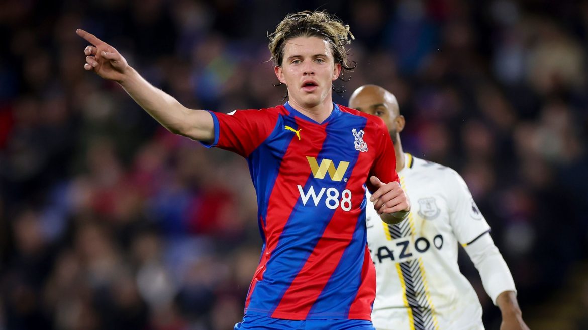 Gallagher’s brace leads Palace to victory against Everton
