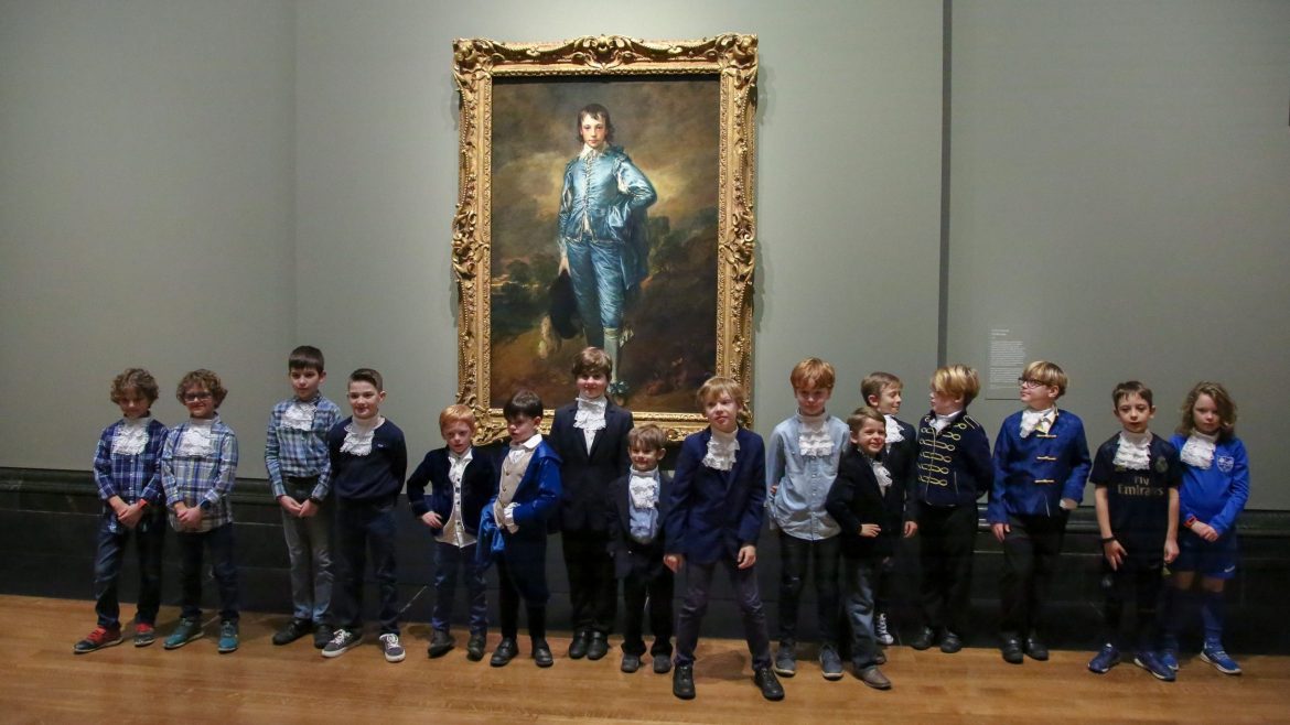 Gainsborough’s Blue Boy returns to National Gallery after 100 years