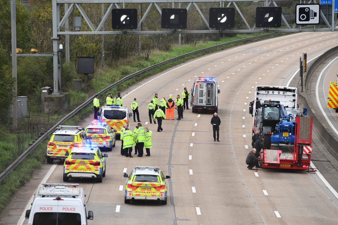 Kingston University lecturer pleads guilty after Just Stop Oil protest on M25