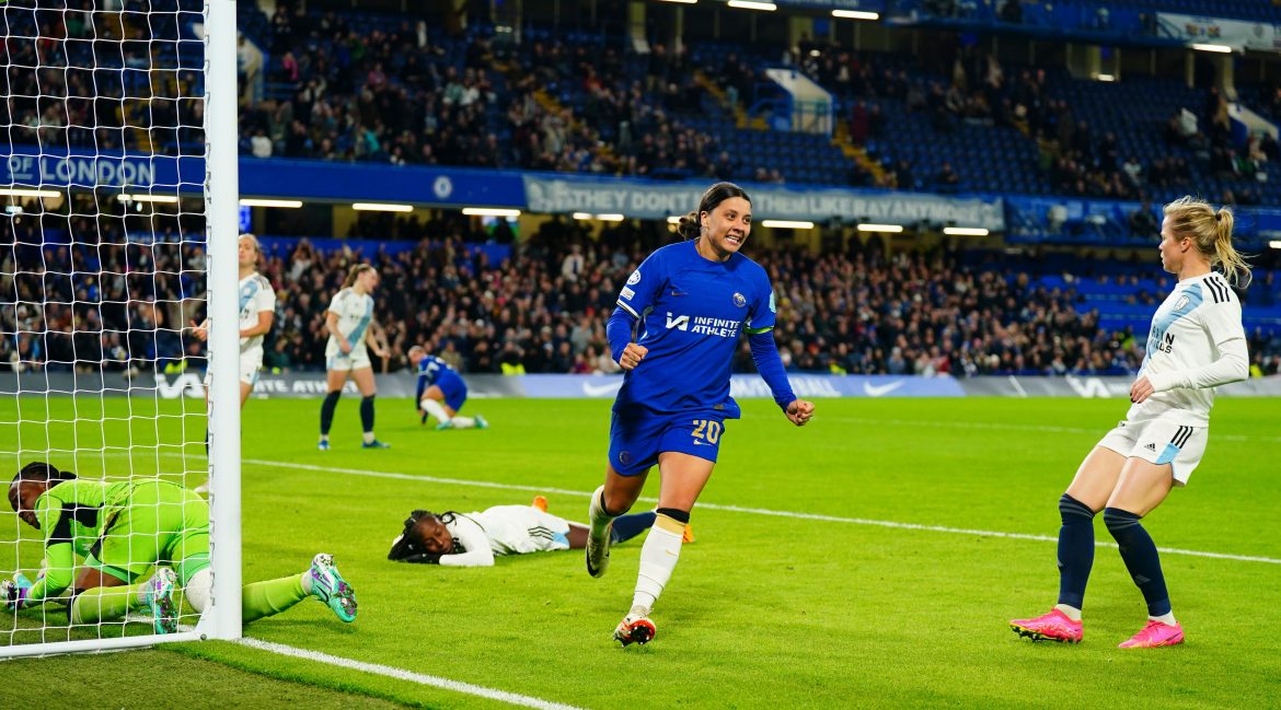 Kerr hat-trick leads Chelsea to crucial Champions League win