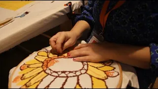 Sewing project brings Ukrainian refugees together