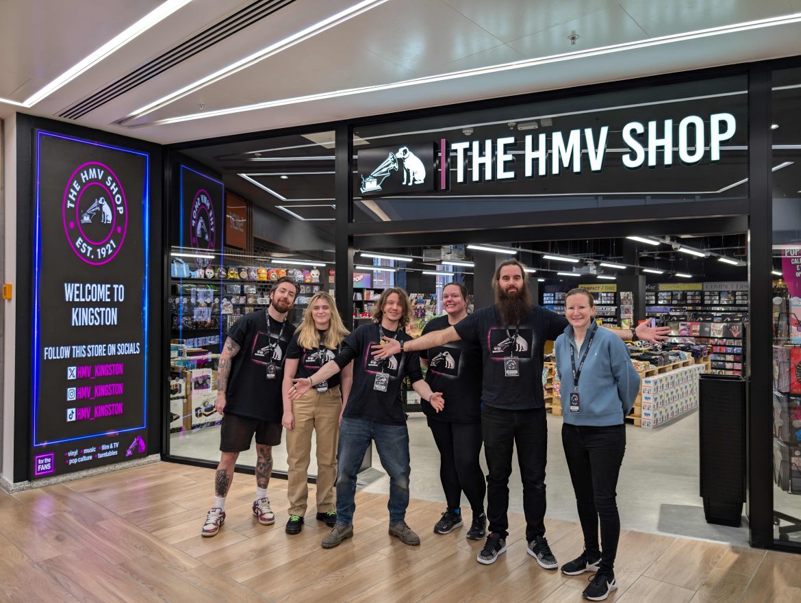 HMV reopens in Kingston after temporary closure 