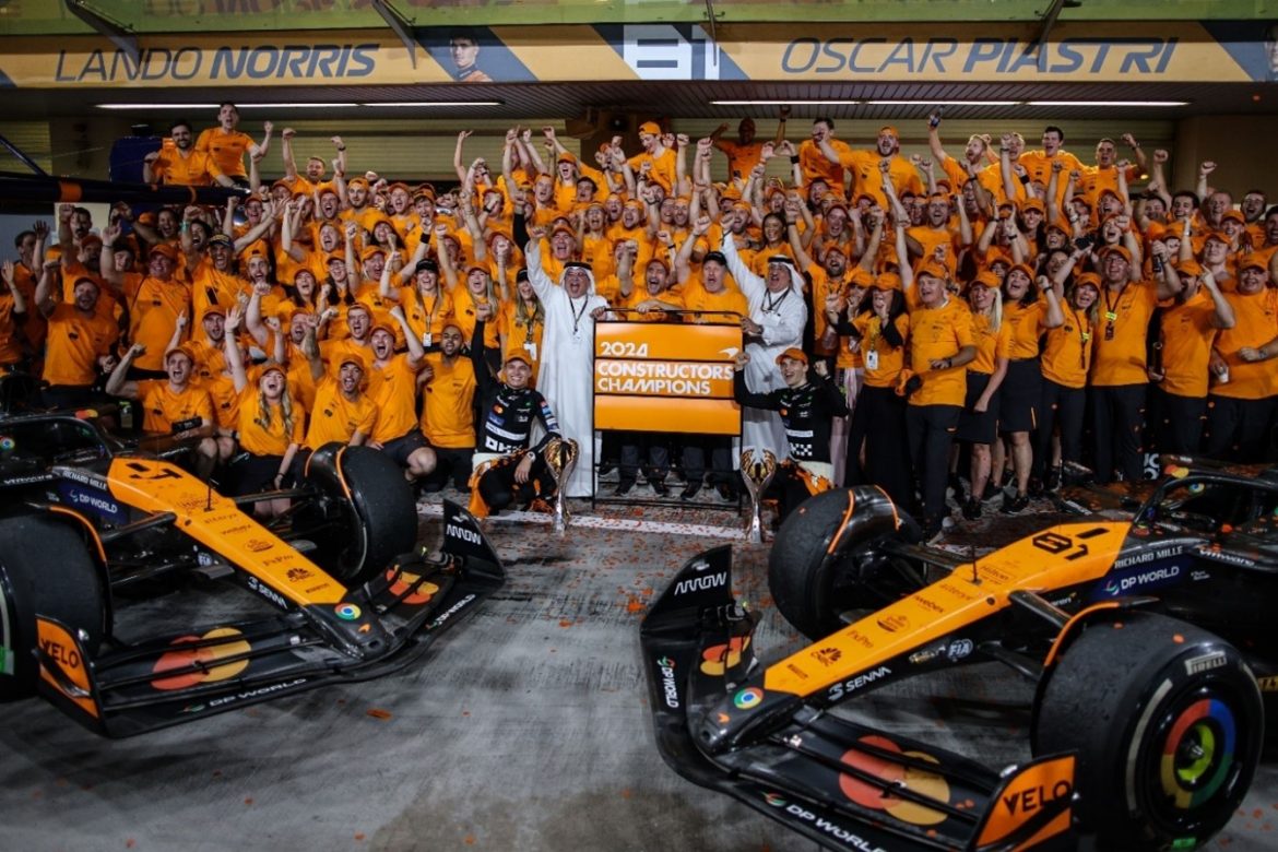 Formula One’s McLaren end 26-year Constructor’s Championship drought