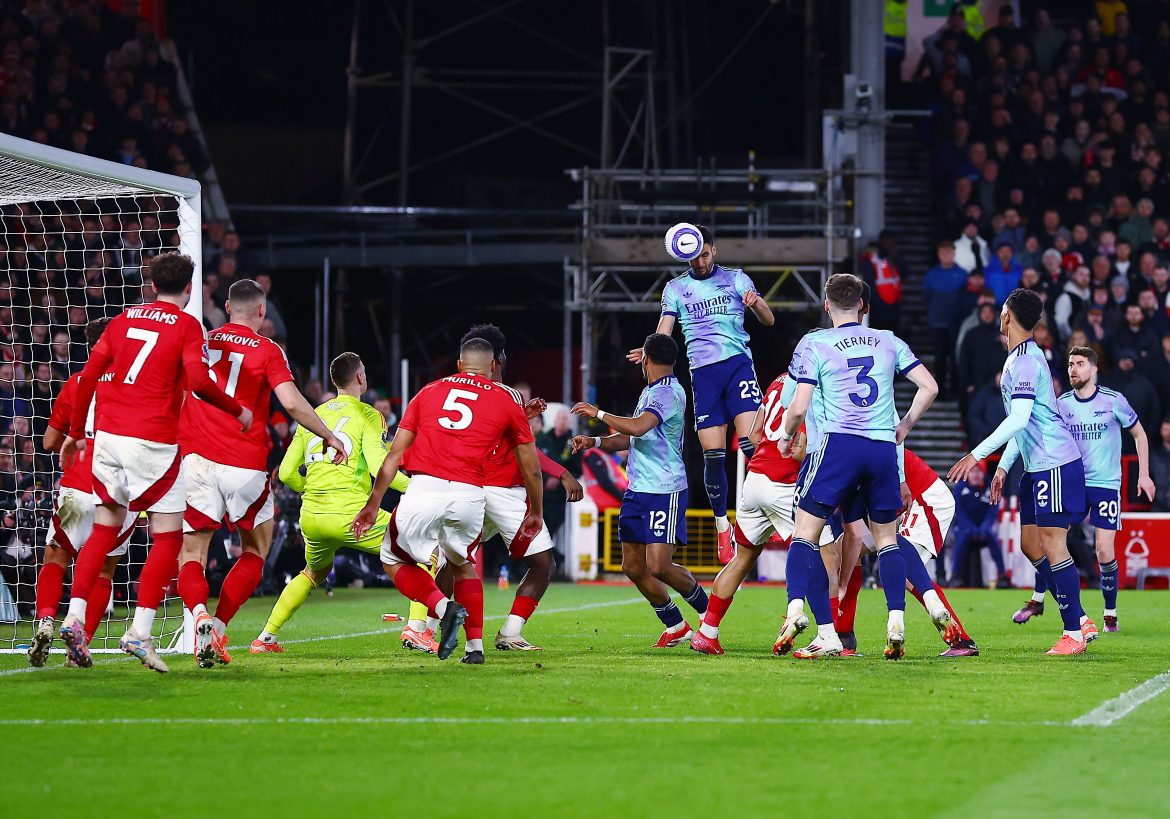 Nottingham Forest vs Arsenal 0-0 draw: Premier League points dropped in key clash