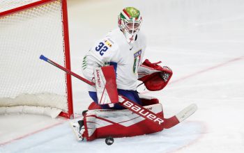 Justin Fazio at the Ice Hockey World Championship