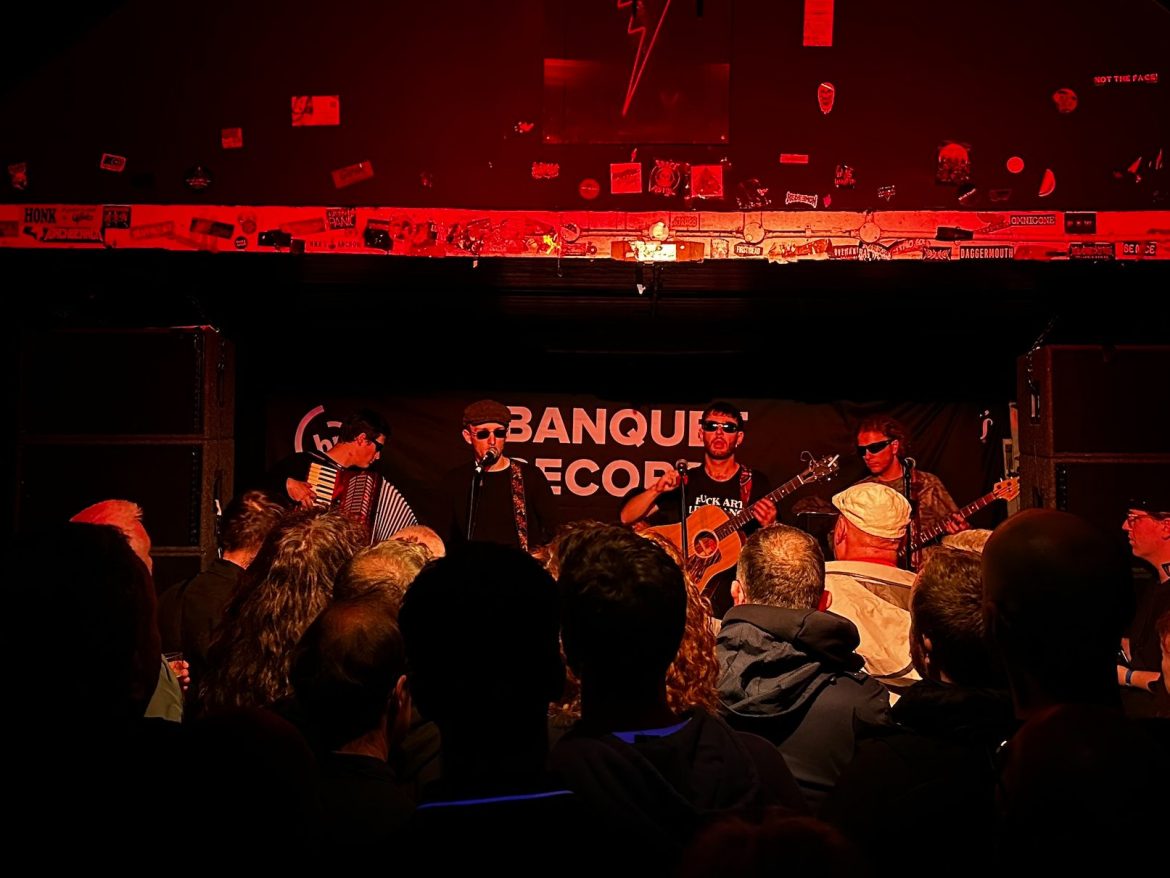 Falkirk folk punk band Brògeal take Kingston by storm