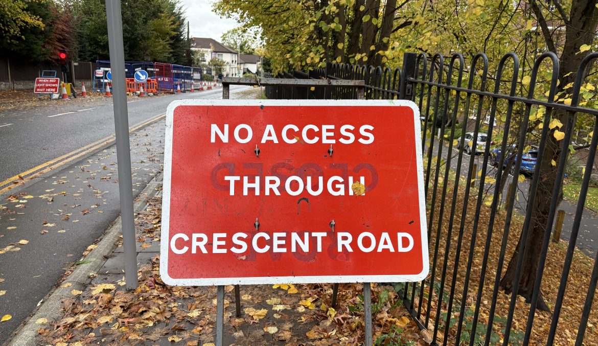Crescent Road businesses claim traffic trial is driving away customers