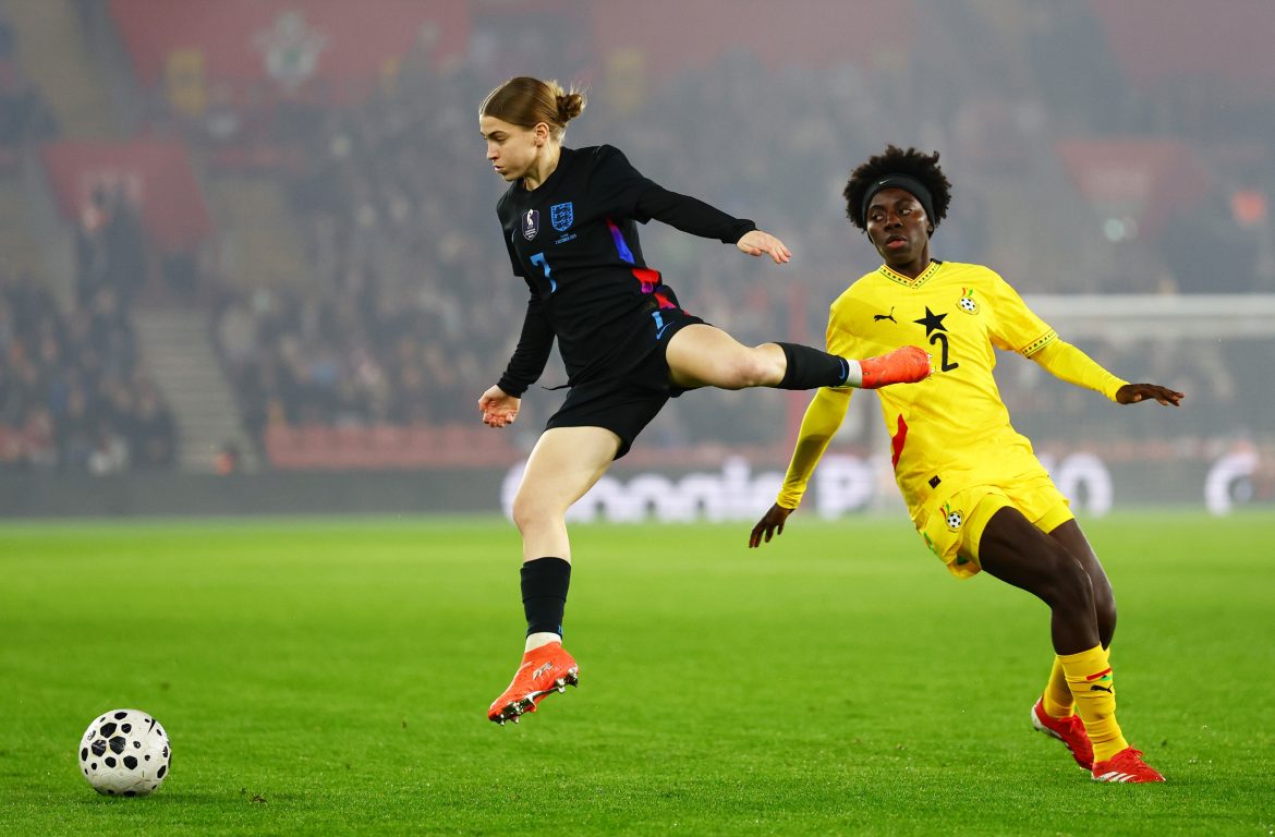 England Women defeat Ghana 2-0 in clash at Southampton