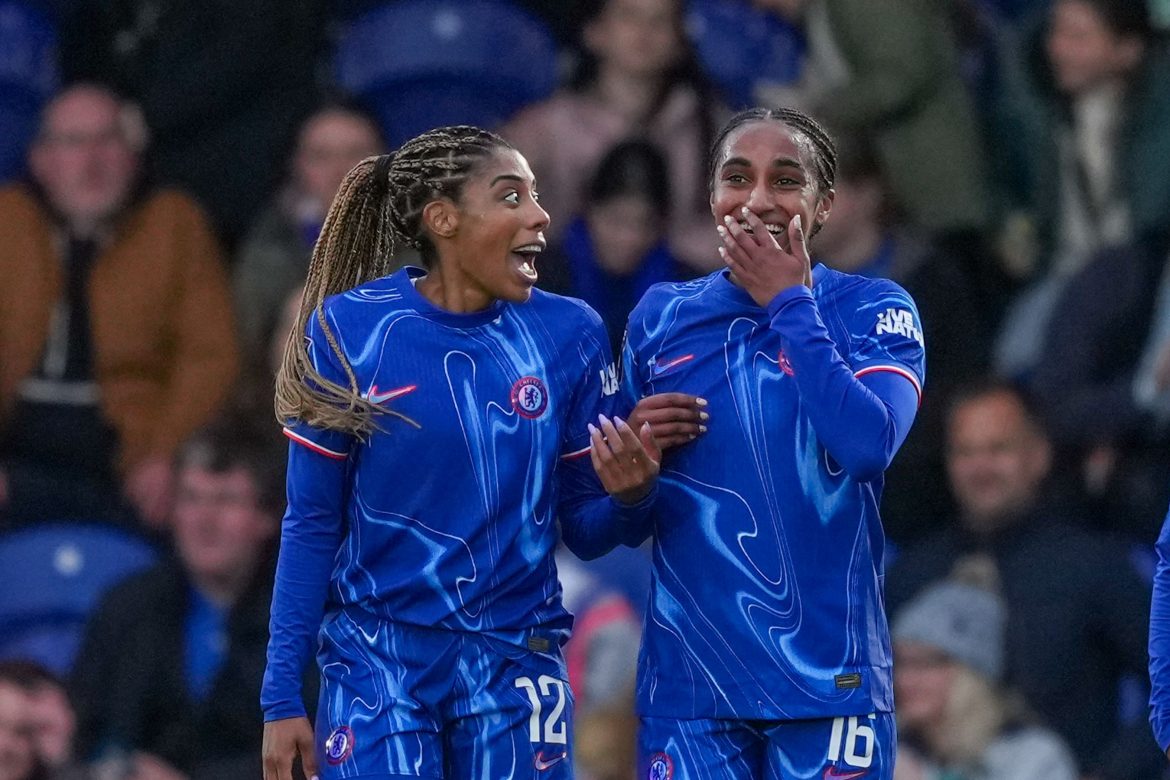 Chelsea lifted to second in WSL after 2-1 win against Brighton