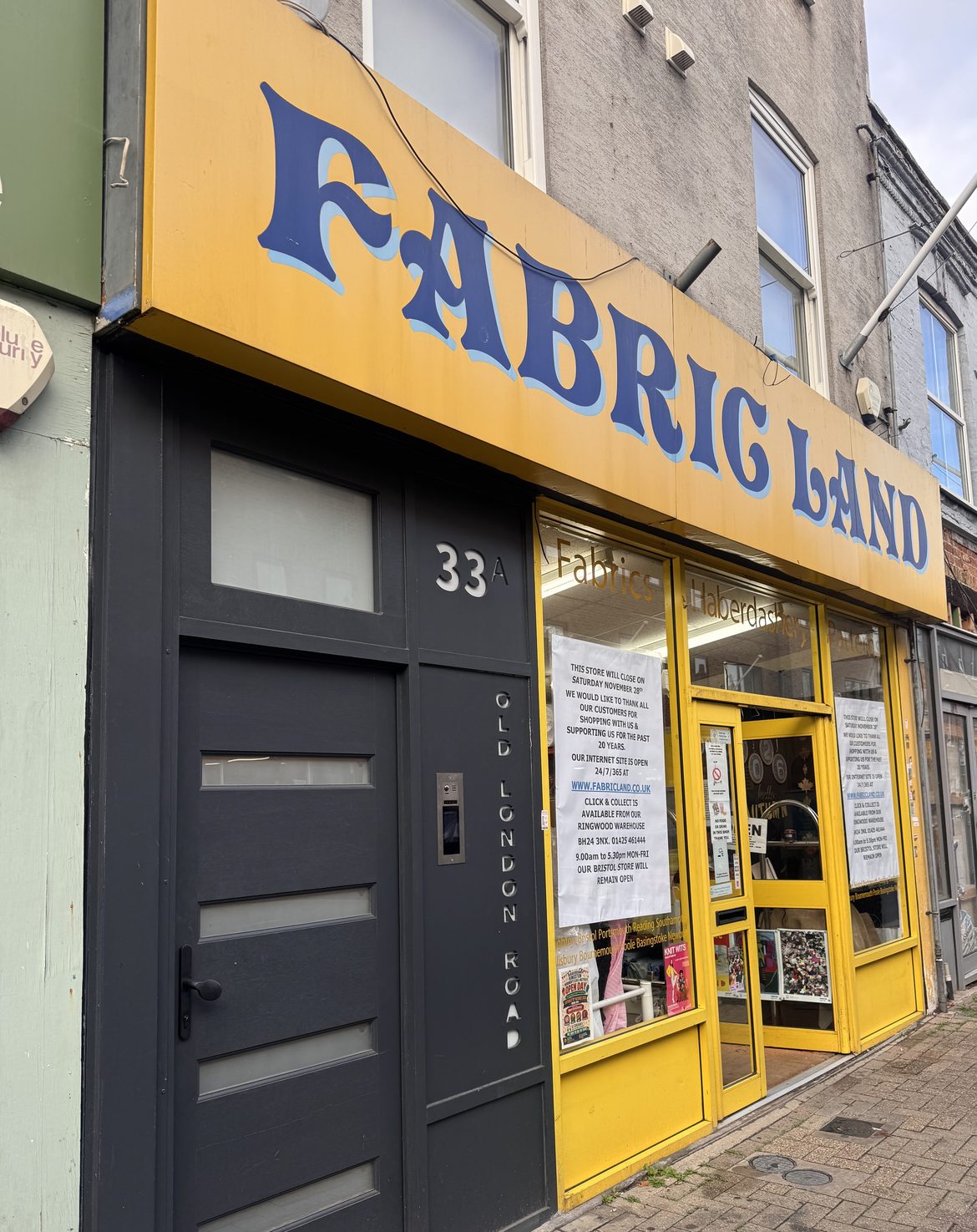 Local haberdashery Fabric Land to close after 40 years in business 